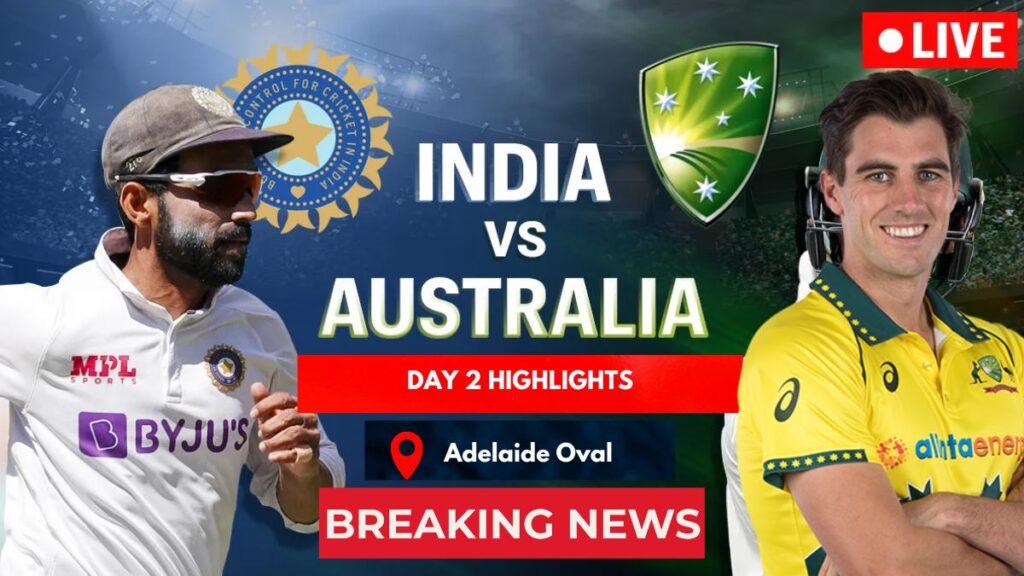 India vs Australia 2nd Test Day 3 Highlights - latest Sports News