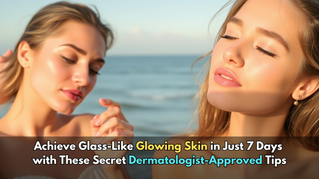 Achieve Glass-Like Glowing Skin in Just 7 Days with These Secret Dermatologist-Approved Tips