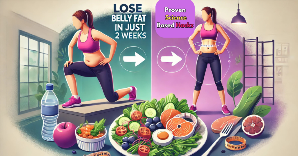 Lose Belly Fat in Just 2 Weeks with These Proven Science-Based Hacks!  (Before & After Pics Result)