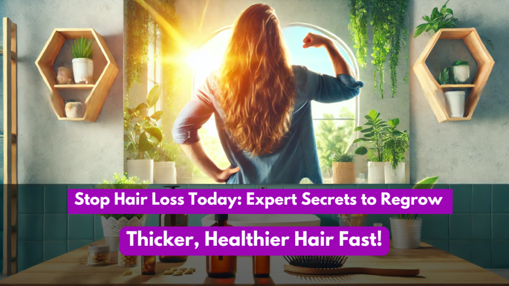 Stop Hair Loss Today: Expert Secrets to Regrow Thicker, Healthier Hair Fast!